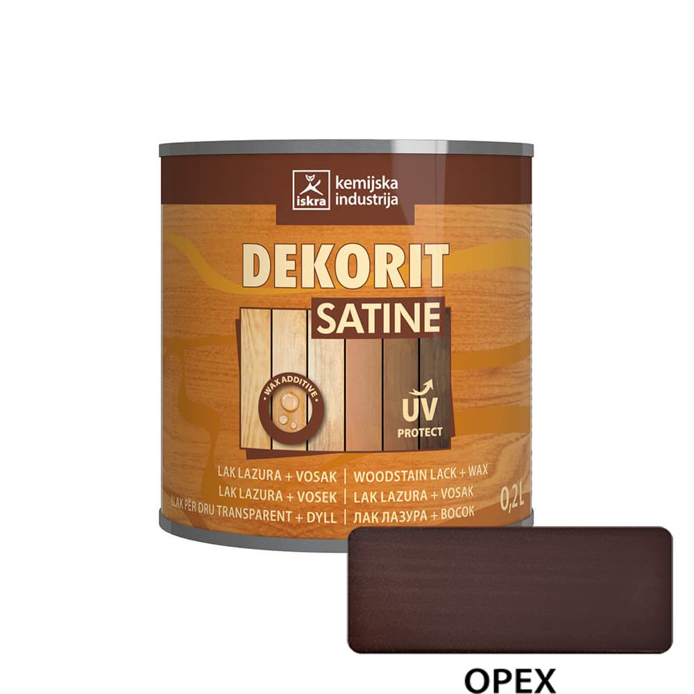 DEKORIT SATINE 200 ml орех