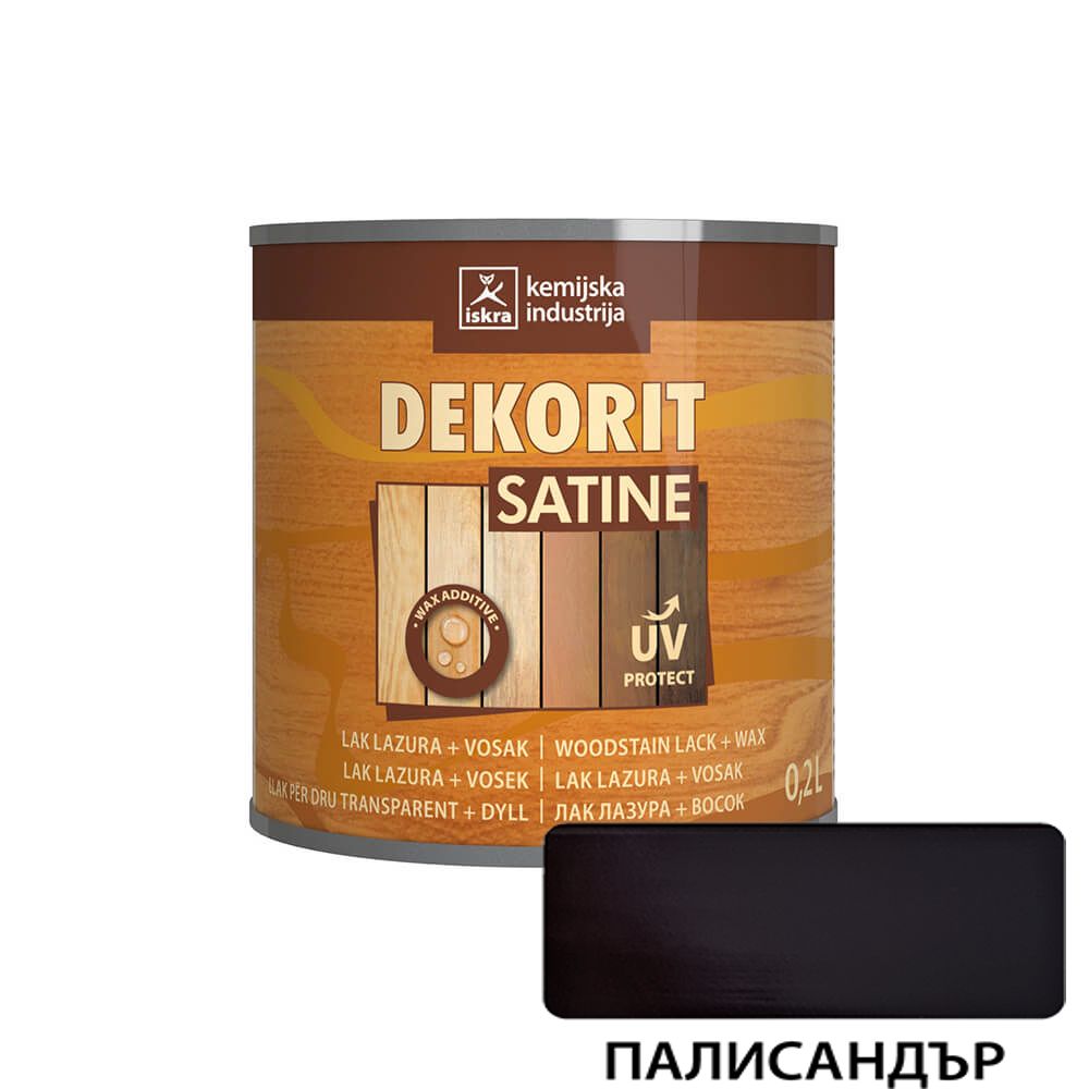 DEKORIT SATINE 200 ml палисандър