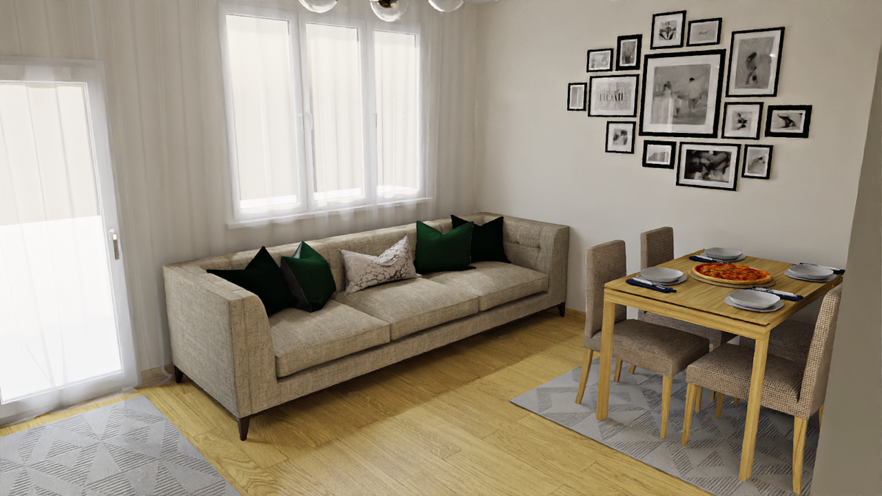 3D визуализация
Частен дом
Реален проект