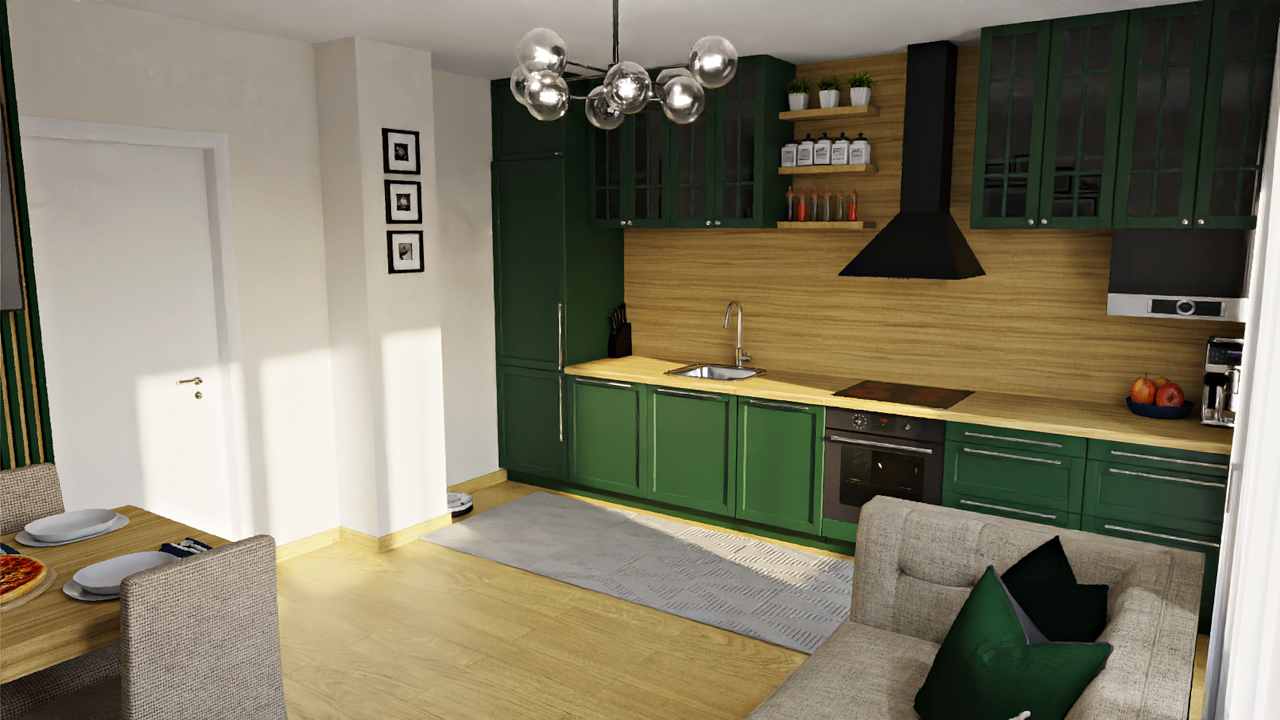 3D визуализация
Частен дом
Реален проект