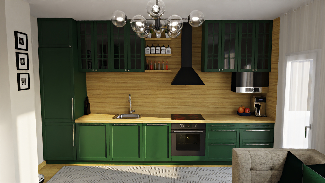 3D визуализация
Частен дом
Реален проект