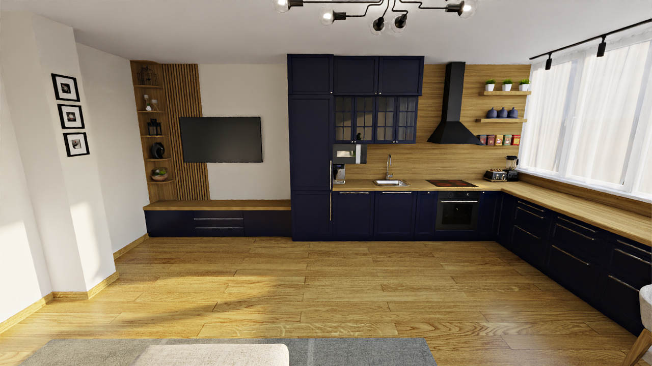 3D визуализация
Частен дом
Реален проект