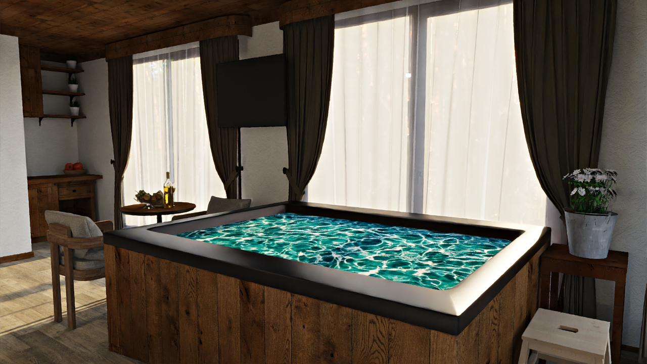 3D визуализация
 Комплекс Старите къщи с.Медово
Реален проект