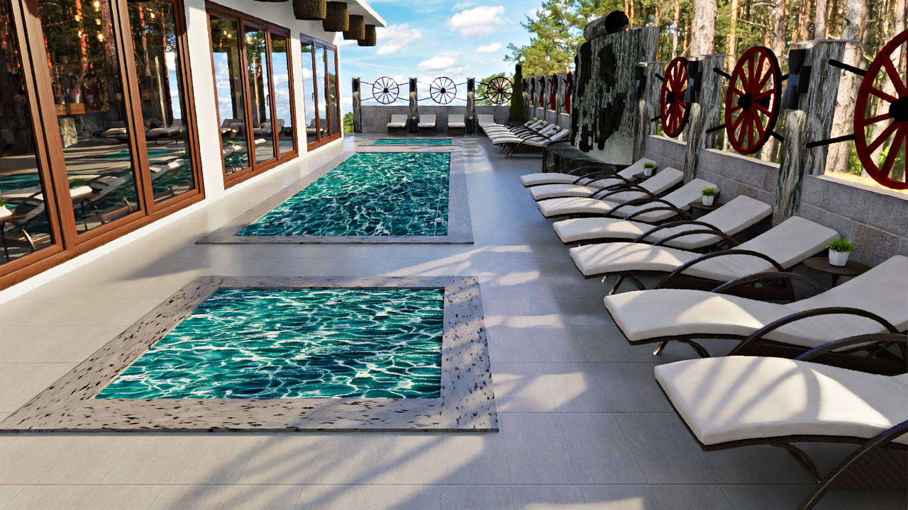 3D визуализация
 Комплекс Старите къщи с.Медово
Реален проект