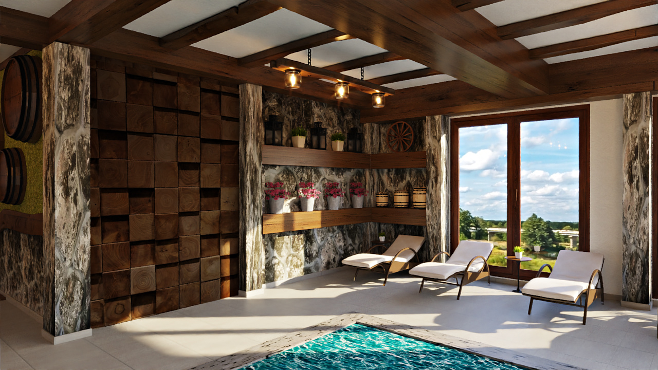 3D визуализация
 Комплекс Старите къщи с.Медово
Реален проект