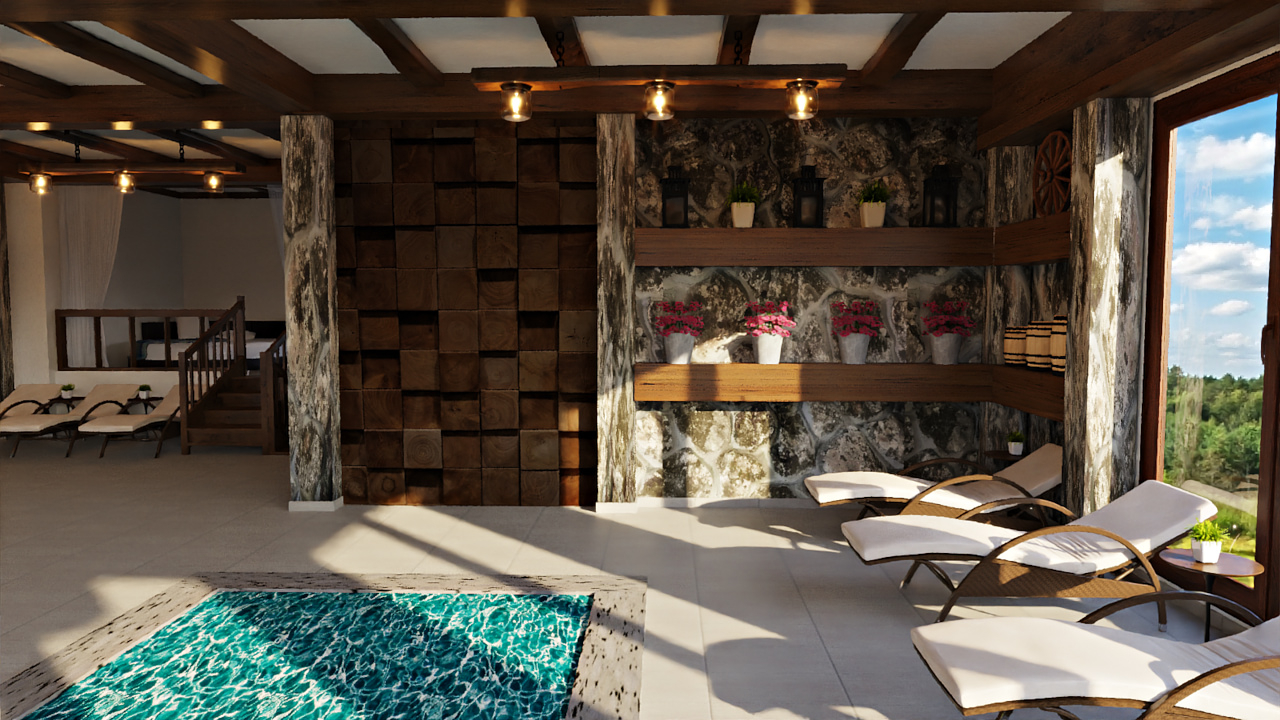 3D визуализация
 Комплекс Старите къщи с.Медово
Реален проект