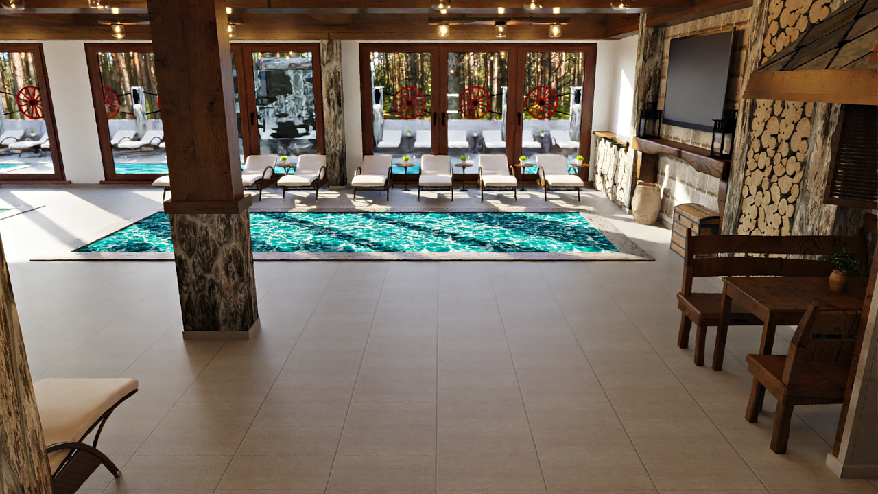 3D визуализация
 Комплекс Старите къщи с.Медово
Реален проект