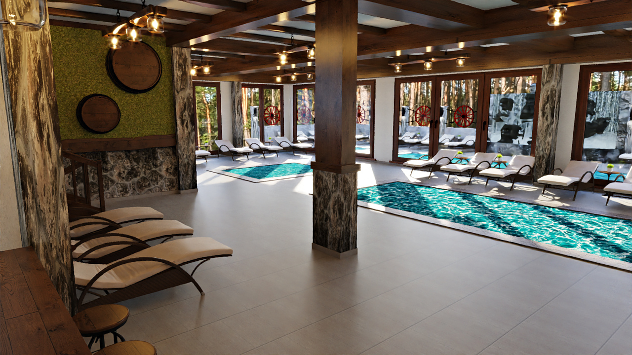 3D визуализация
 Комплекс Старите къщи с.Медово
Реален проект