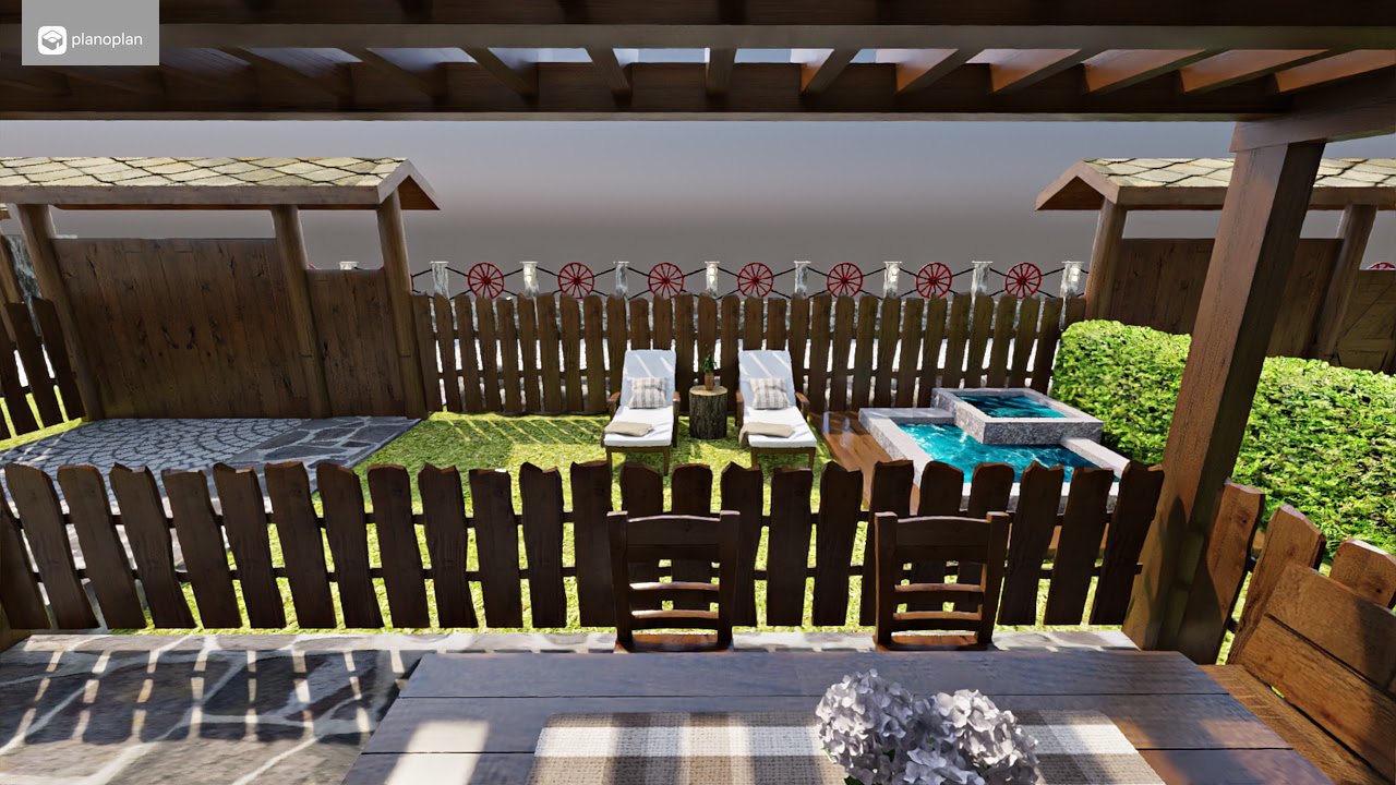 3D визуализация
 Комплекс Старите къщи с.Медово
Реален проект